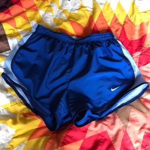 Blue Nike Tempo Shorts